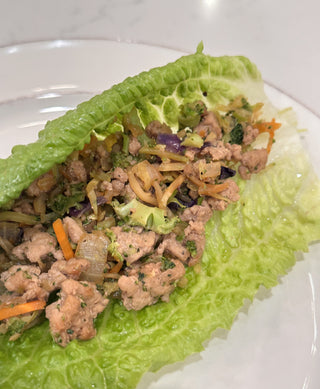 Asian Turkey Lettuce Wraps